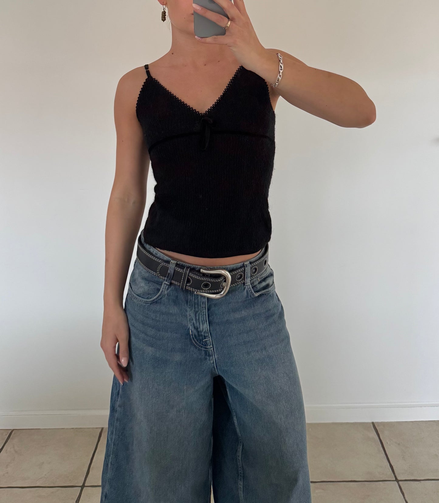 Strikket top