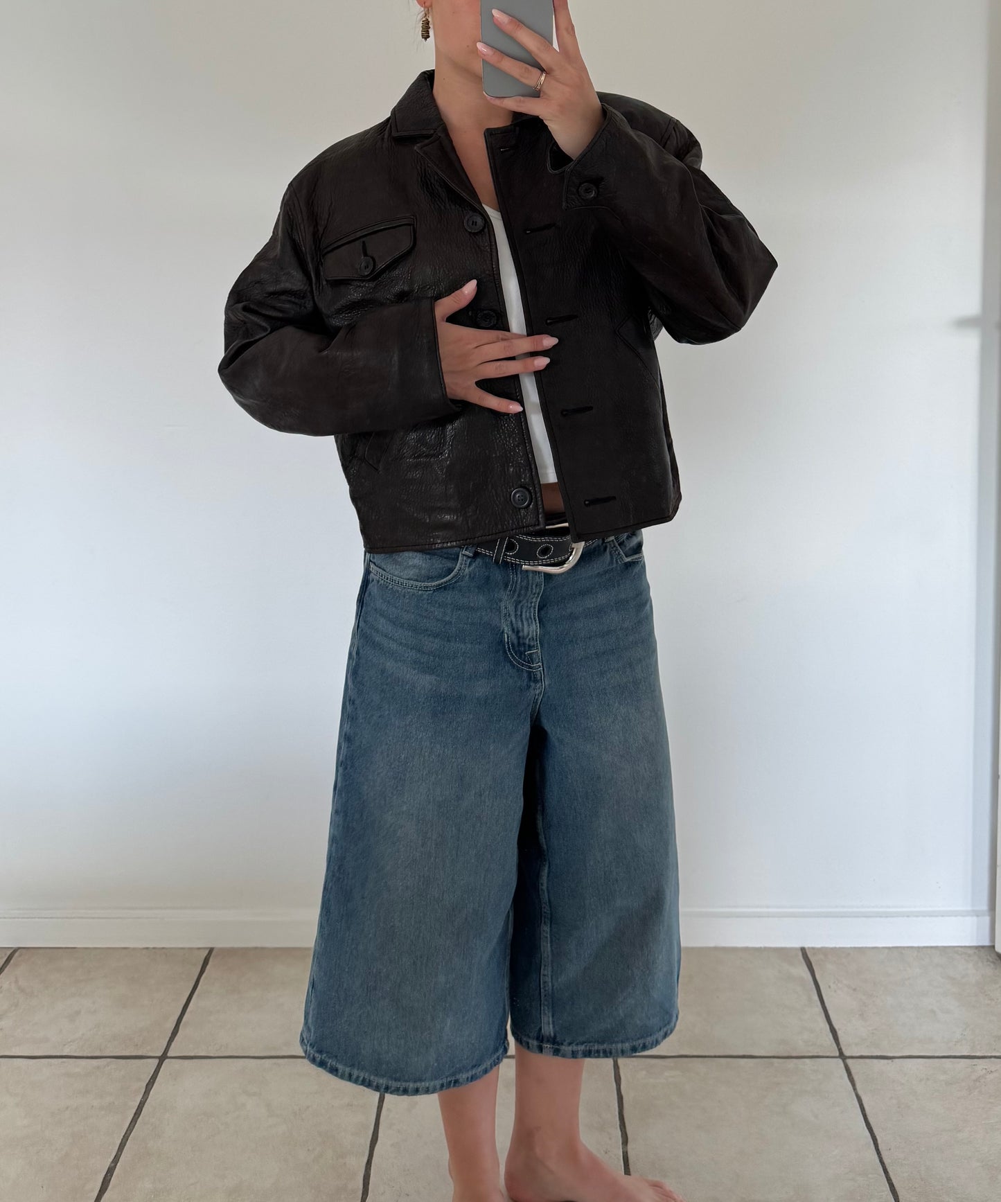 Læderjakke