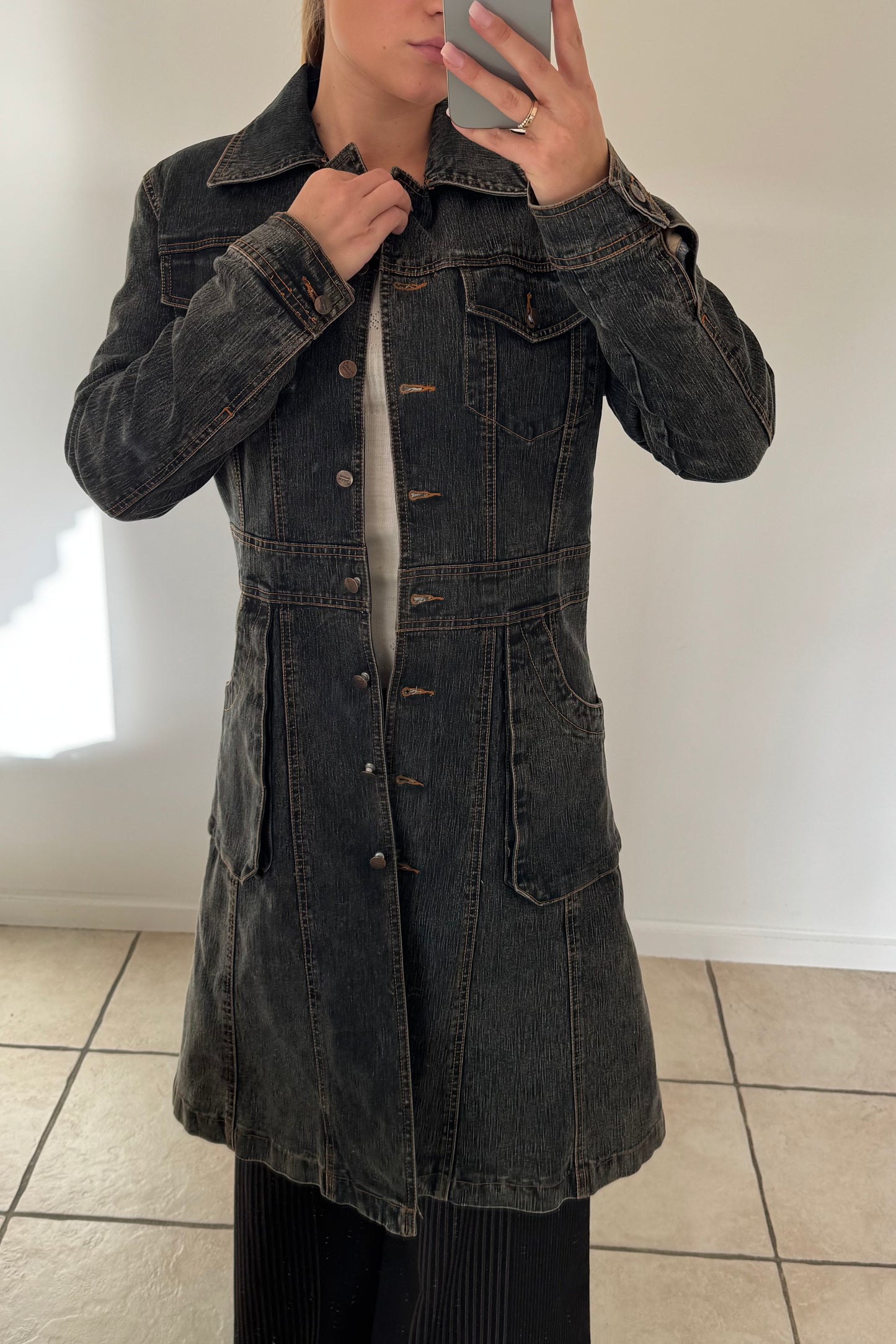 Denimfrakke