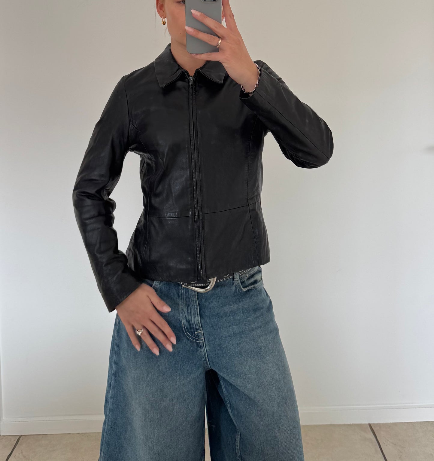 Læderjakke