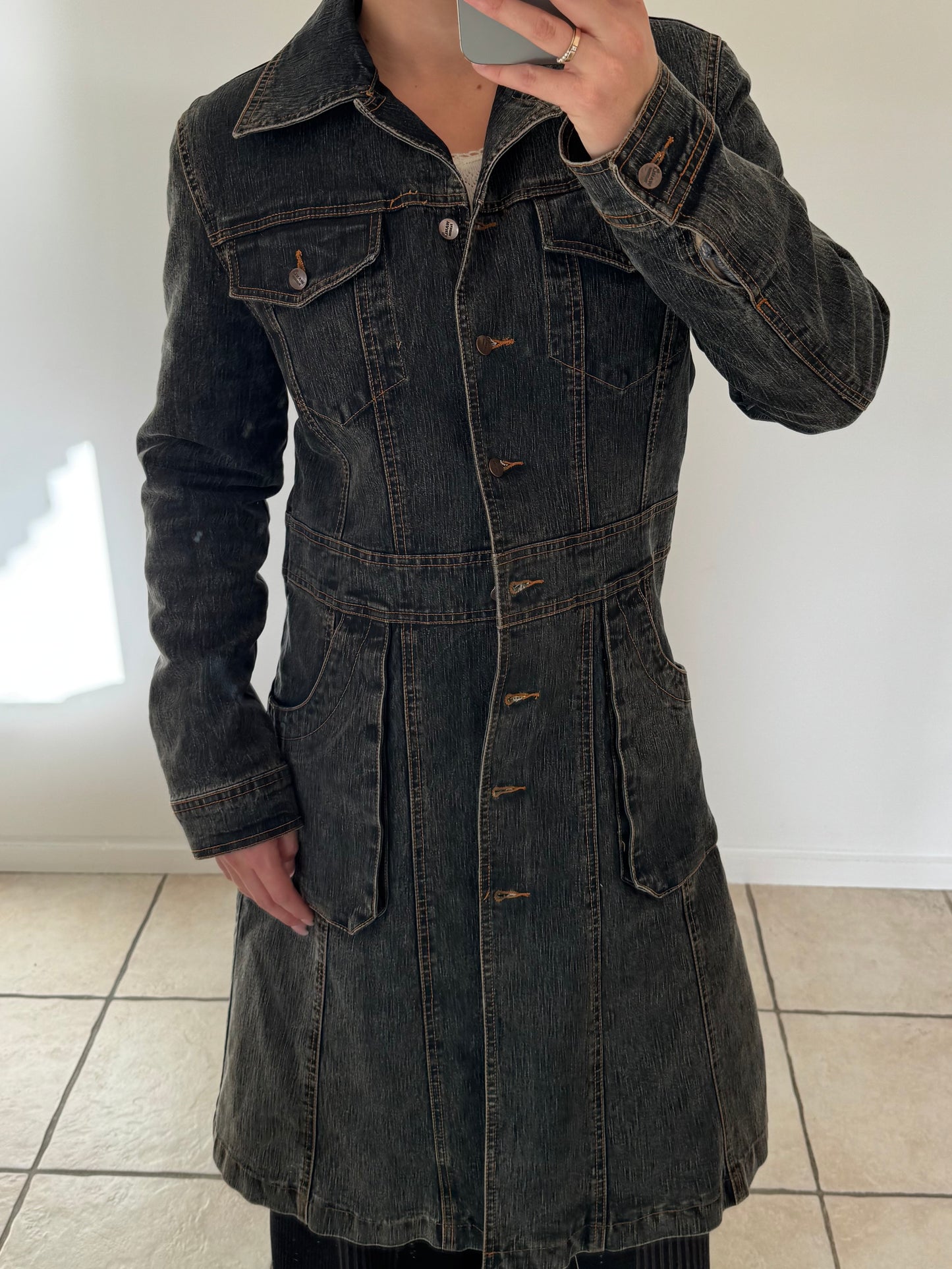 Denimfrakke