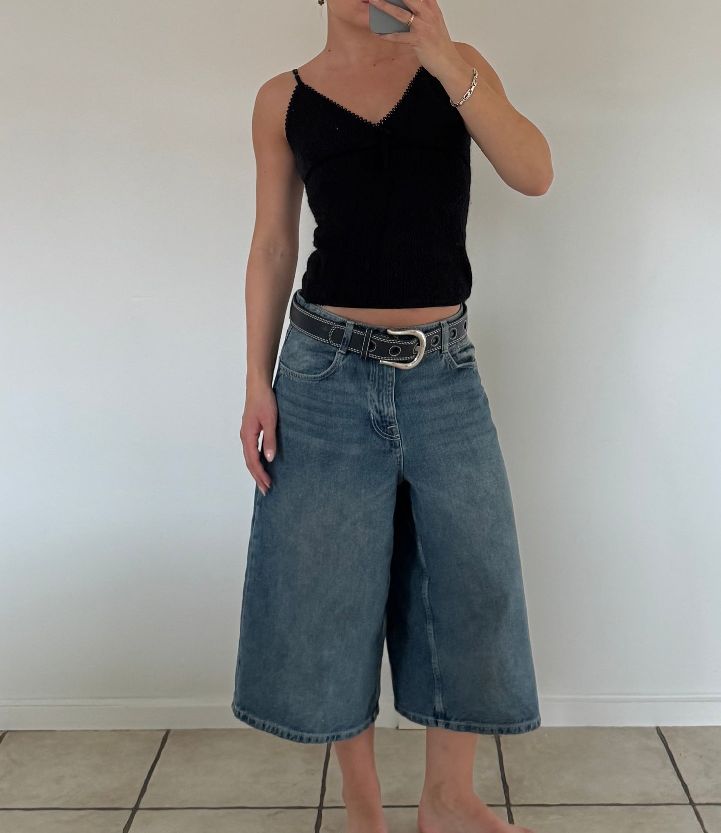 Strikket top