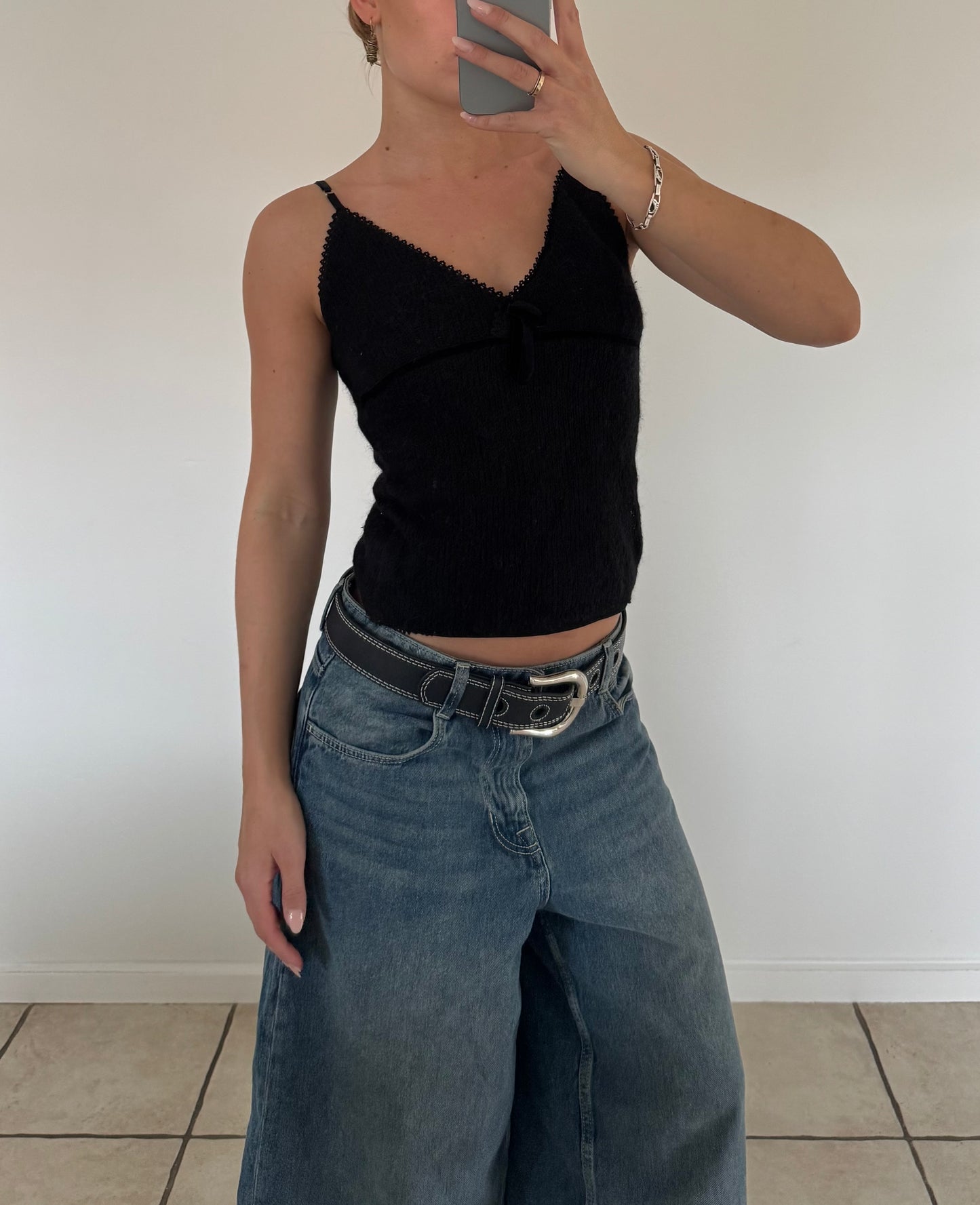 Strikket top