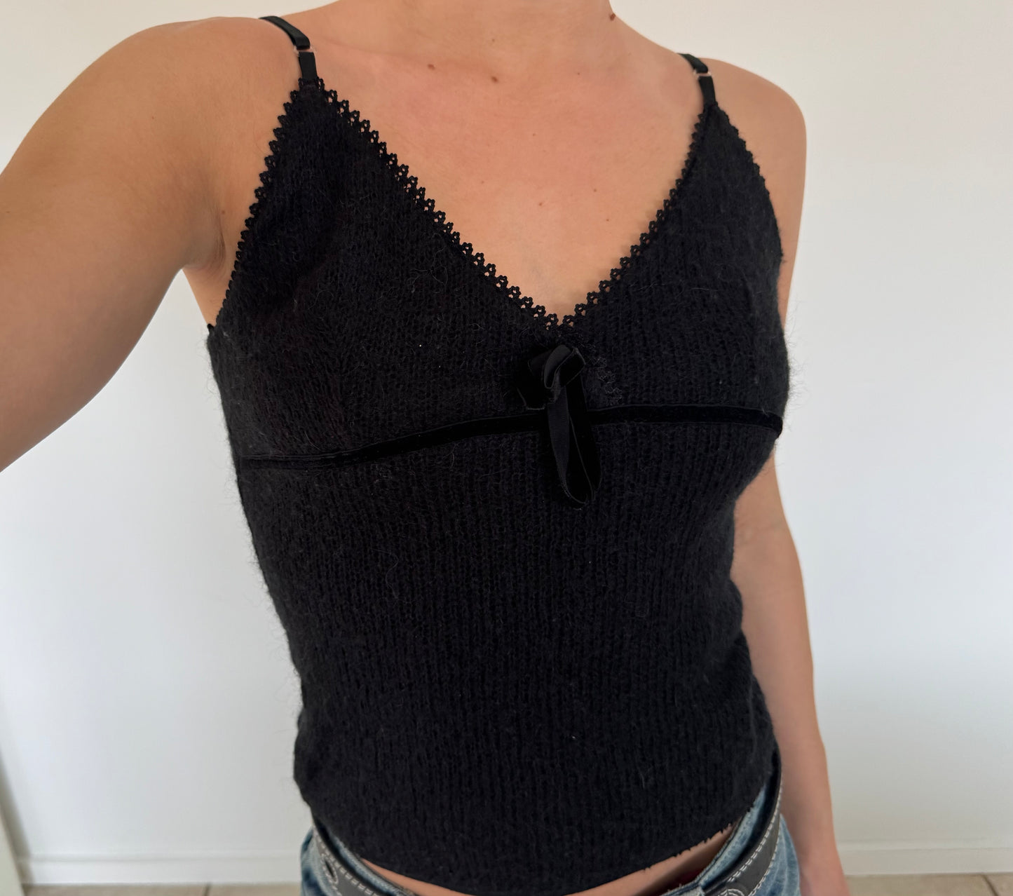 Strikket top