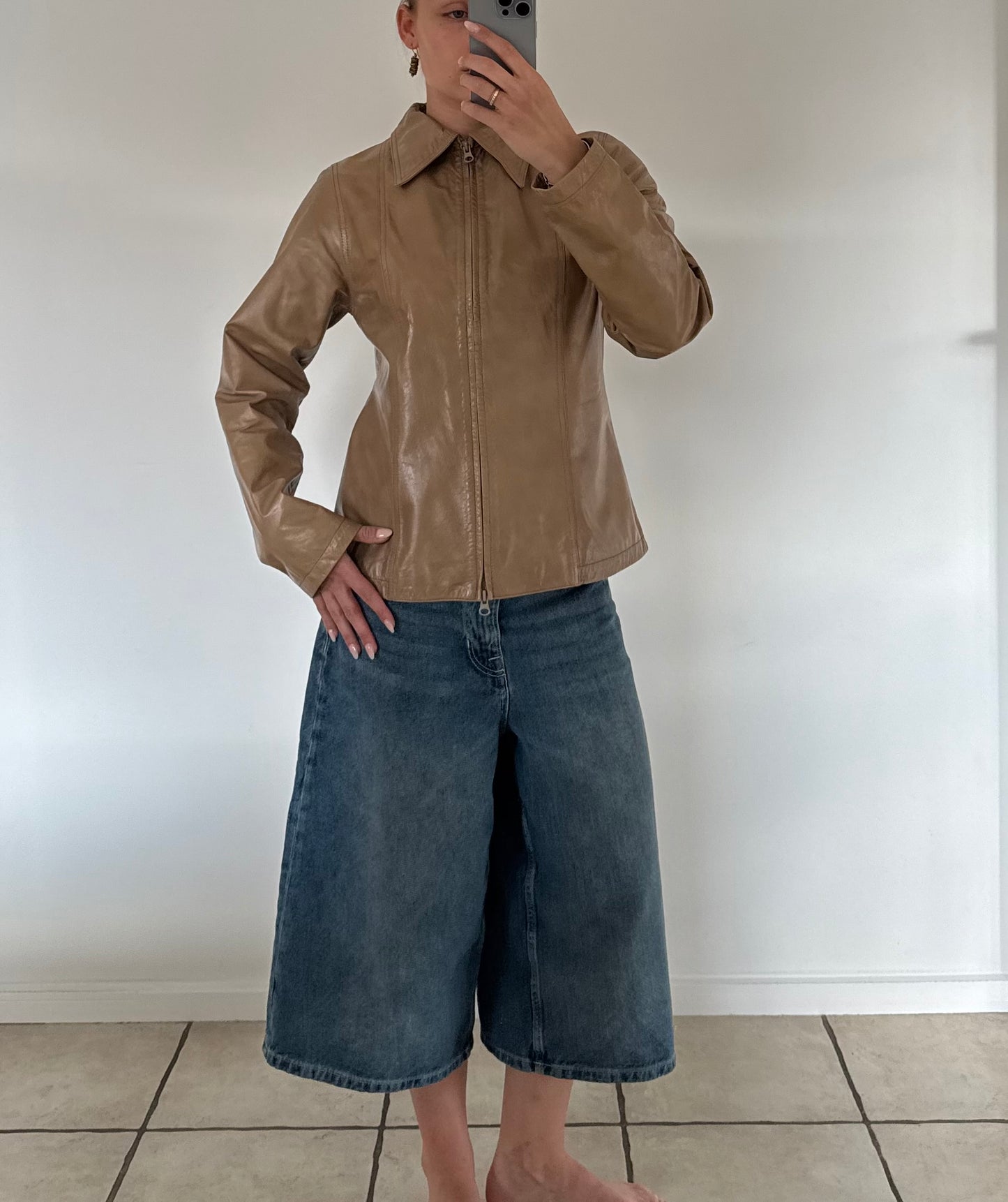 Læderjakke