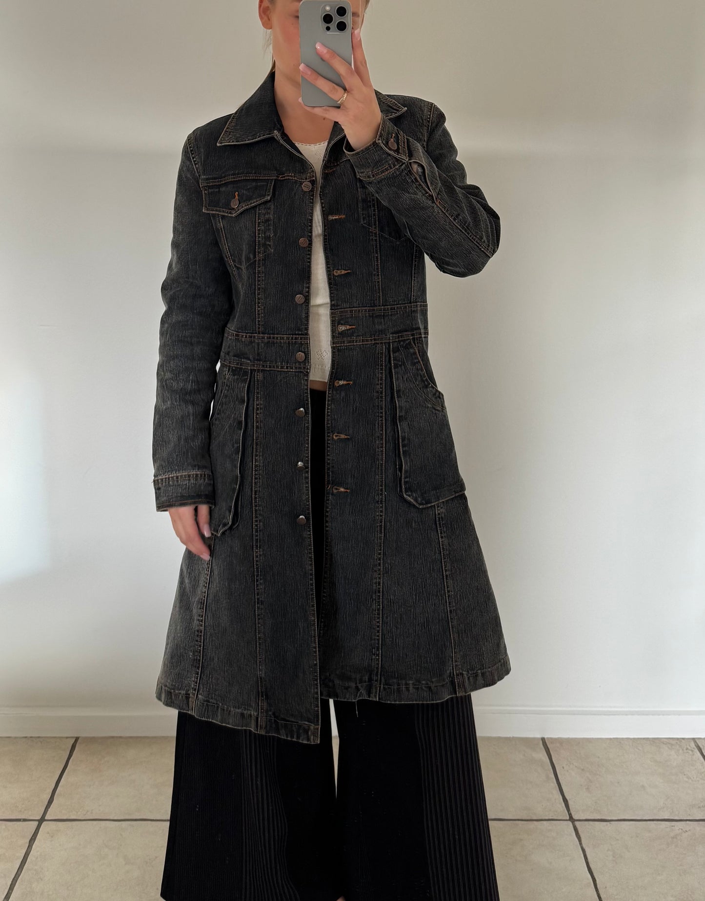 Denimfrakke